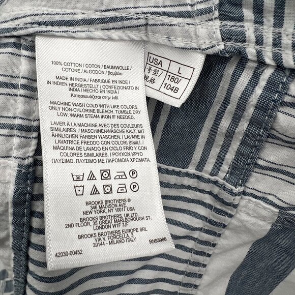 Brooks Brothers Patchwork Original Regent Fit mens size Large - Picture 6 of 9